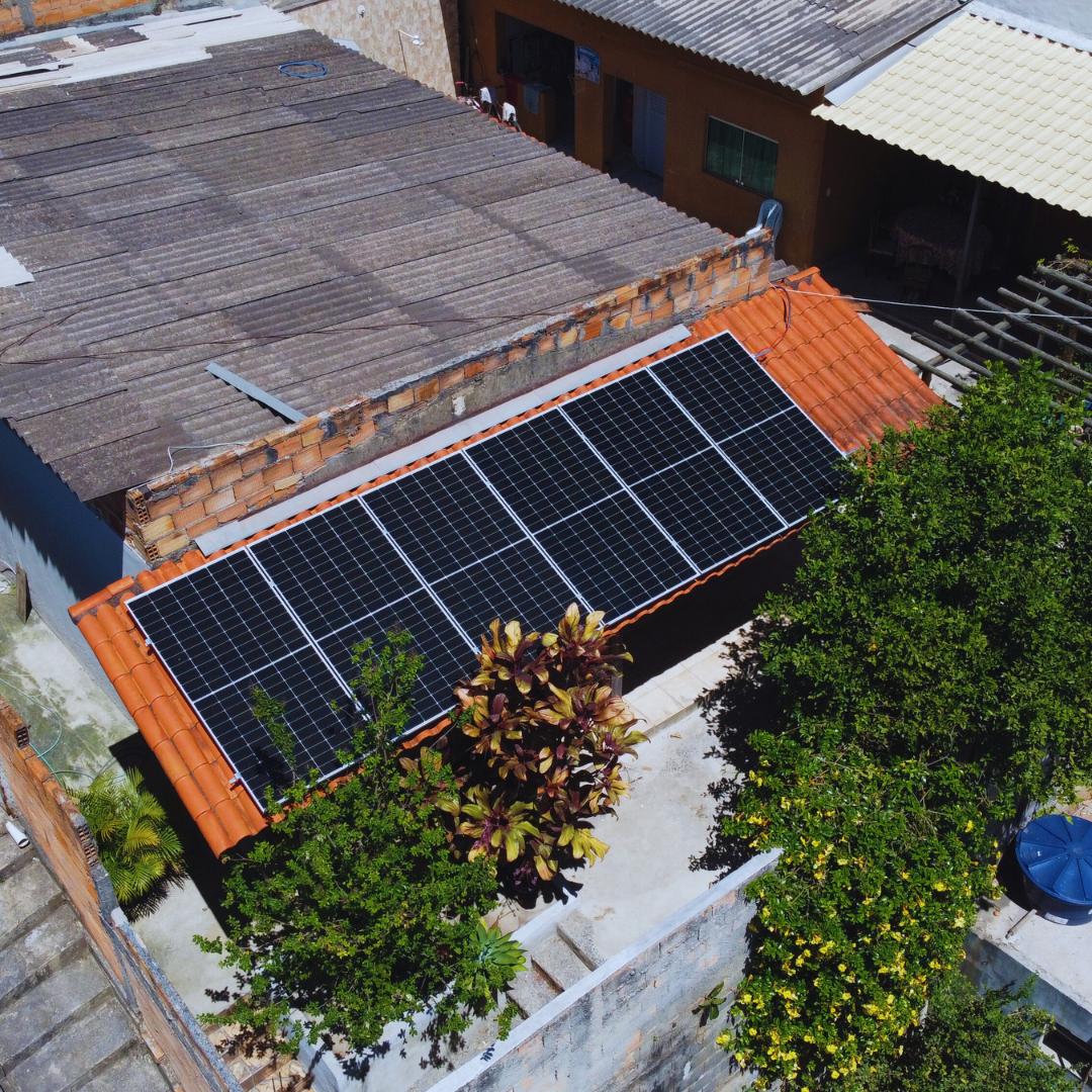Energia Solar Residencial. Sistema de 4,36 kWp, com 8 módulos instalados em Belo  Horizonte/MG - Energy Brasil Solar